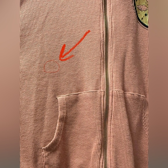 Disney Pink Hooded Sweatshirt with Jasmine Patch - Picture 9 of 14